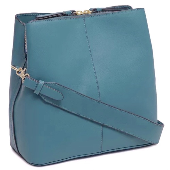 RADLEY LONDON turquoise leather crossbody - Picture 3 of 15